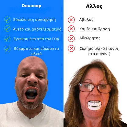 Στοματική συσκευή κατά του ροχαλητού